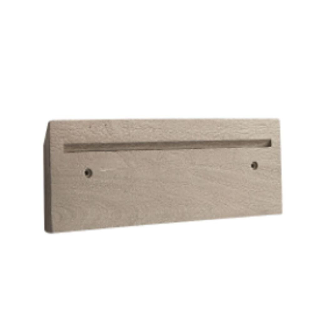 Pottery Barn Vintage Mission Modular System Collection, 12" Cleat - Gray